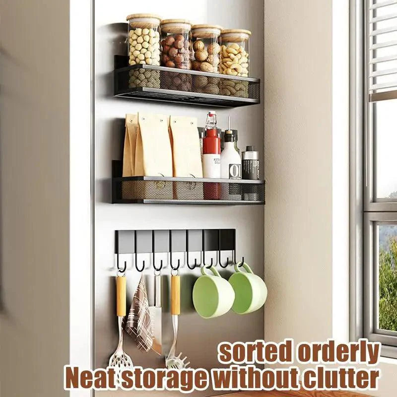 Rynx | Magnetic Spice and Towel Holder for Kitchen Organization