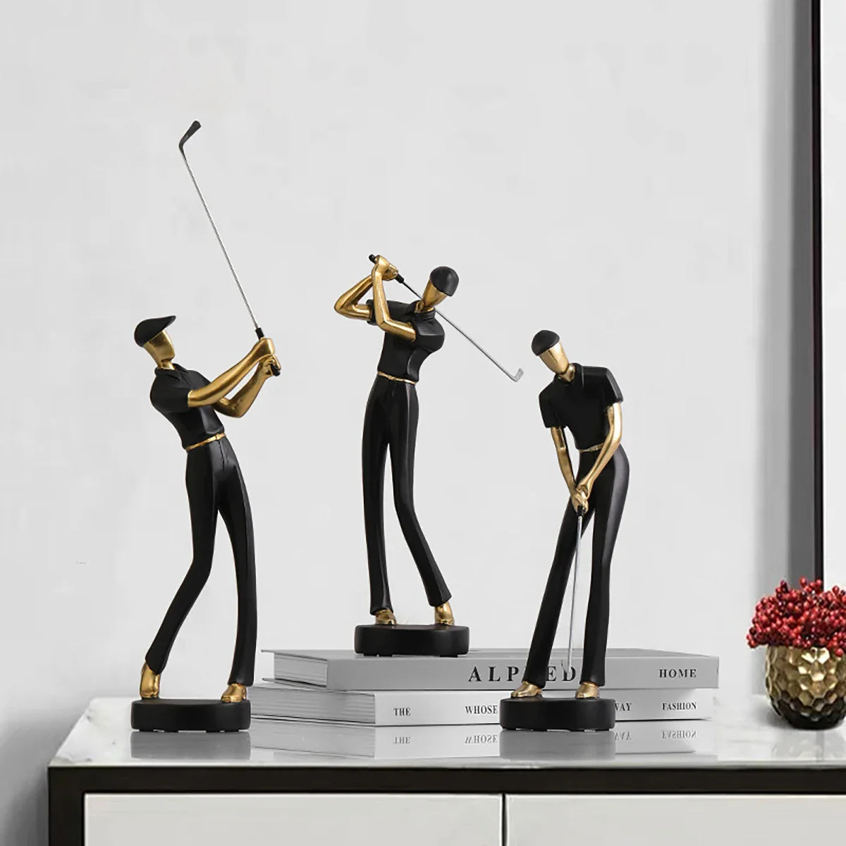 Rynx | TeeStance - Elegant Golf Pose Sculpture