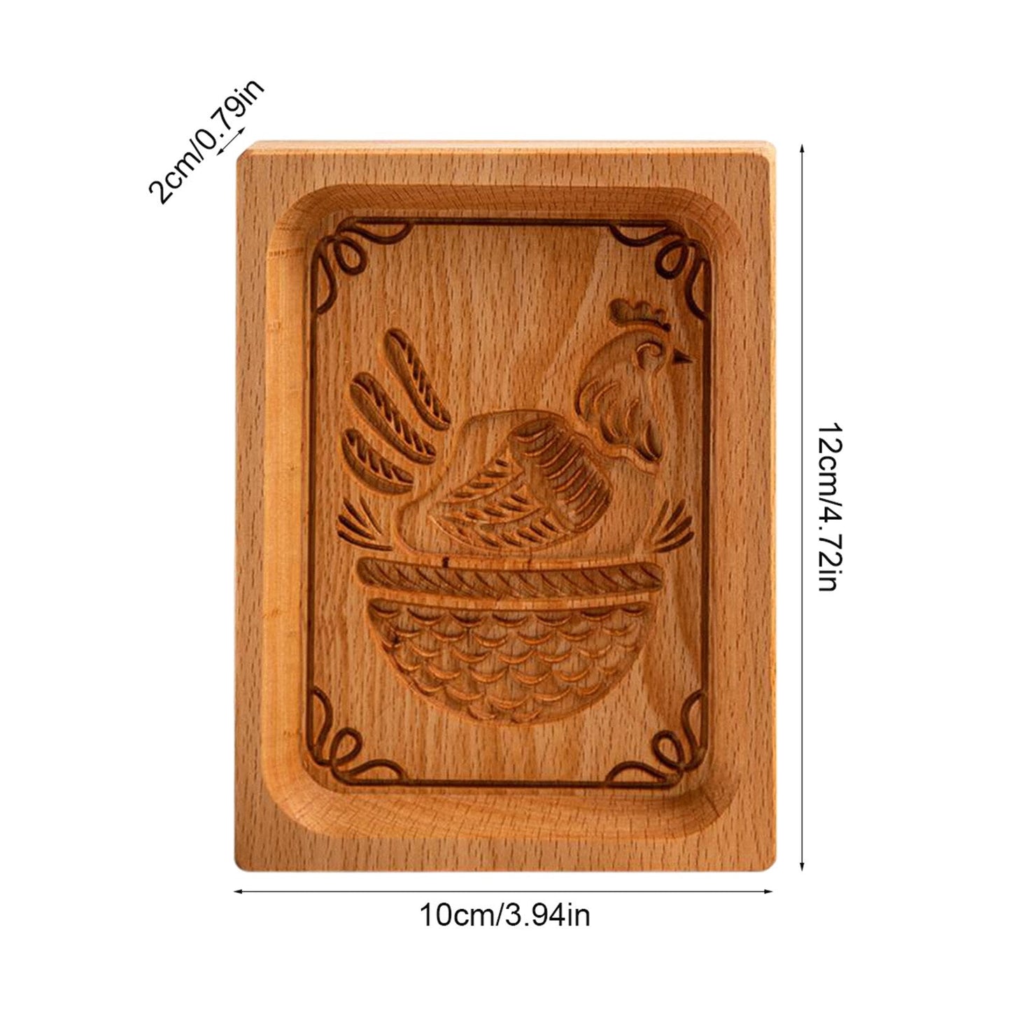 Rynx | Wooden Cute Pastry Bake Master Baking Mold