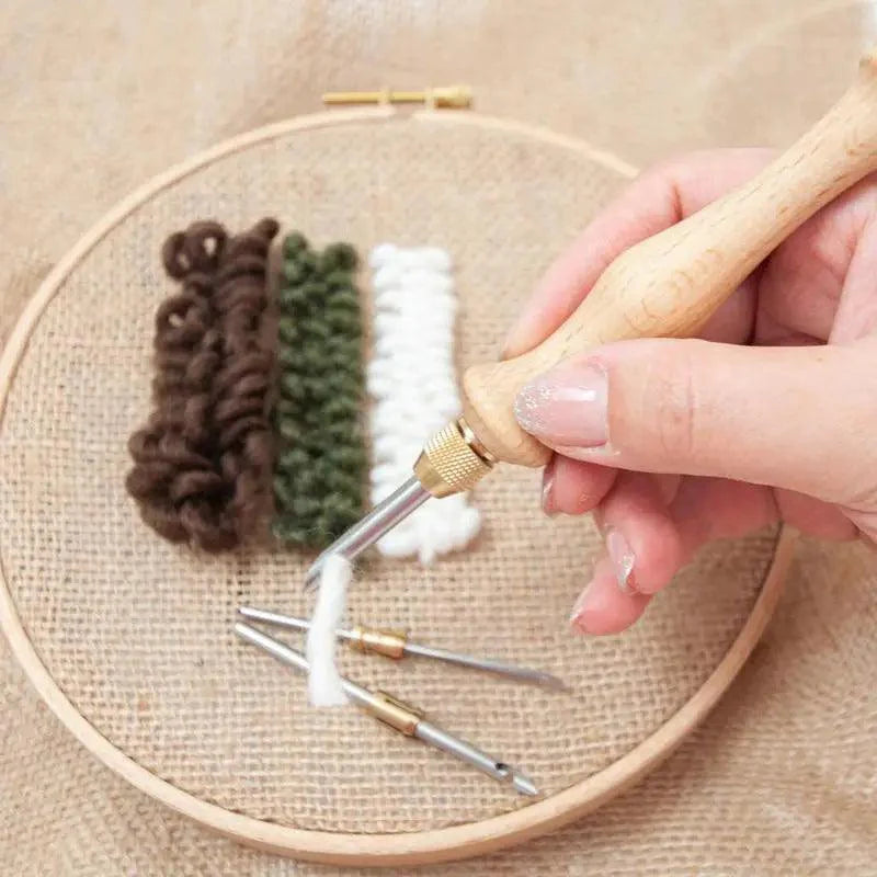 Rynx | Adjustable Punch Needle Craft Kit for Creative DIY Embroidery and Projects
