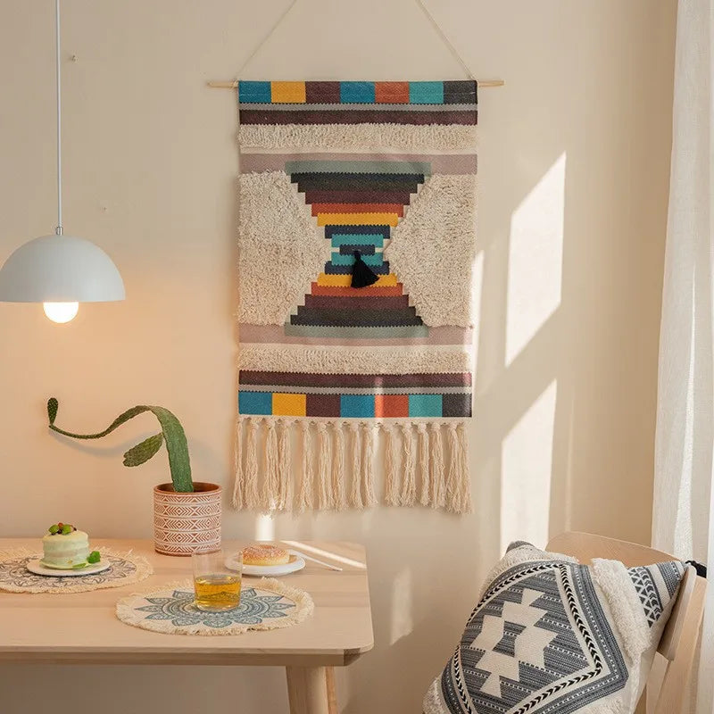 Rynx | Boho Fringe Wall Tapestry