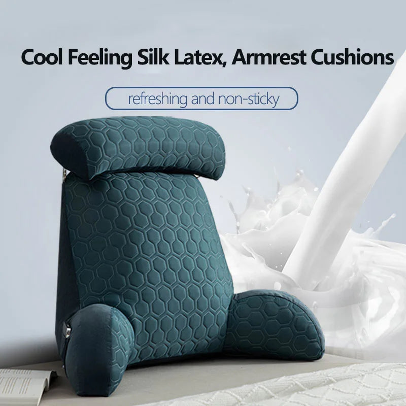 Rynx | Ultra Cool Latex Washable Comfy Reading Back Pillow