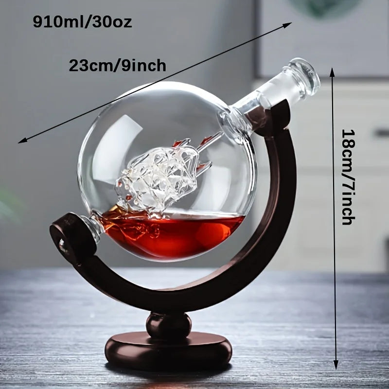 Rynx | Creative Globe Decanter Set