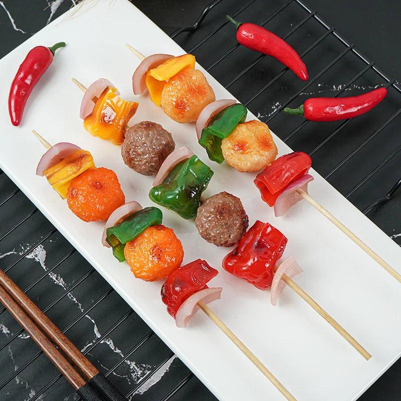 Rynx | Realistic Barbecue Simulation Skewers for Creative Cooking Displays and Fun Play
