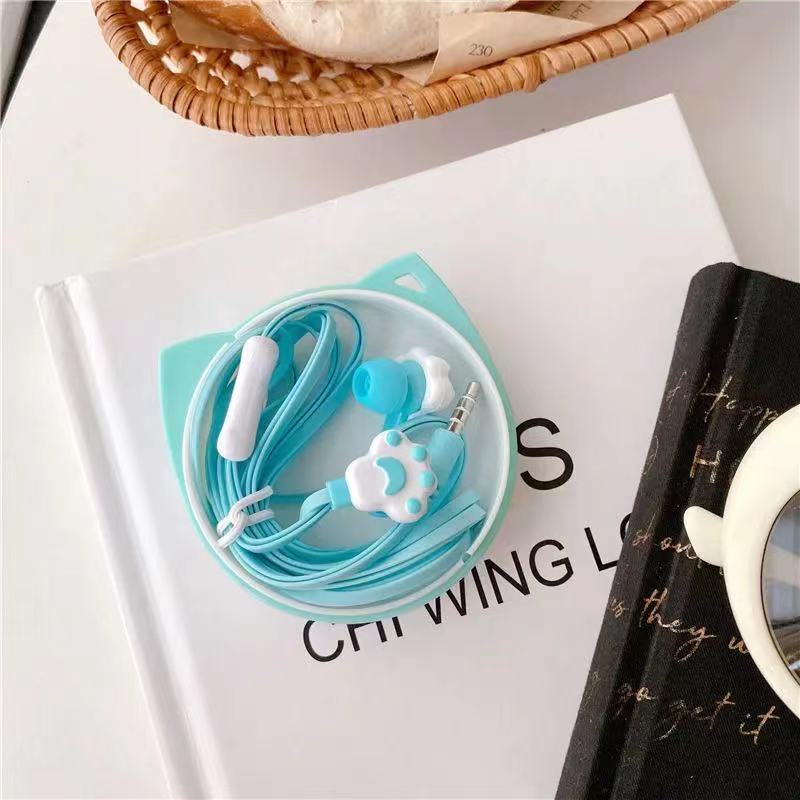 Rynx | Sweet Cat Paw Wire Earbuds