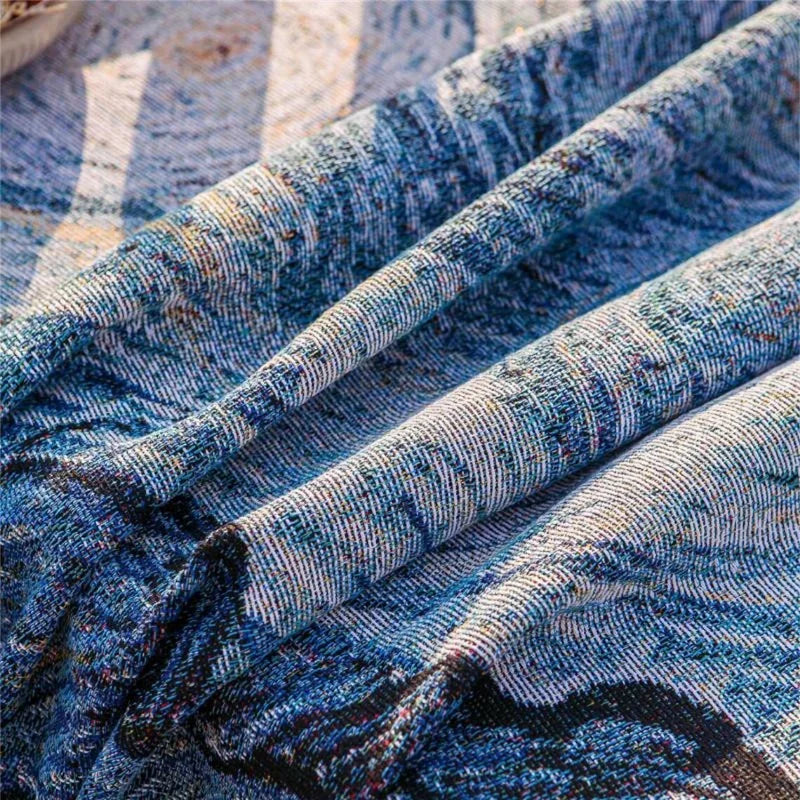 Rynx | Gogh-inspired Starry Night Art Blanket