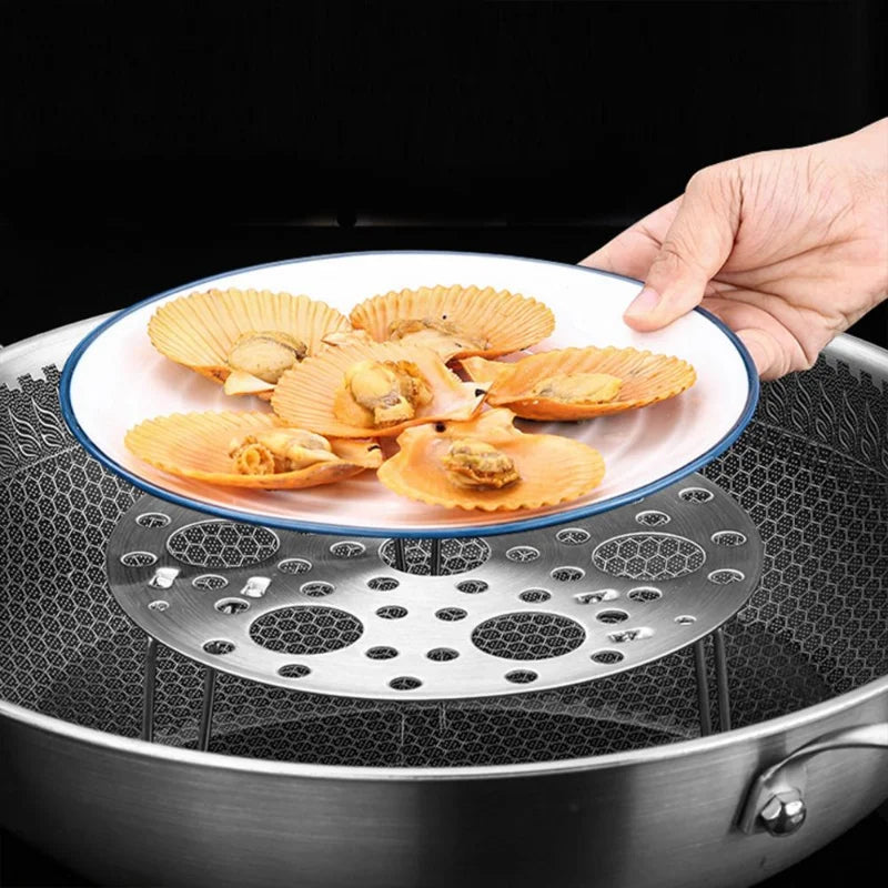 Rynx | Stainless Steel Chef's Choice Steamer Fryer Rack