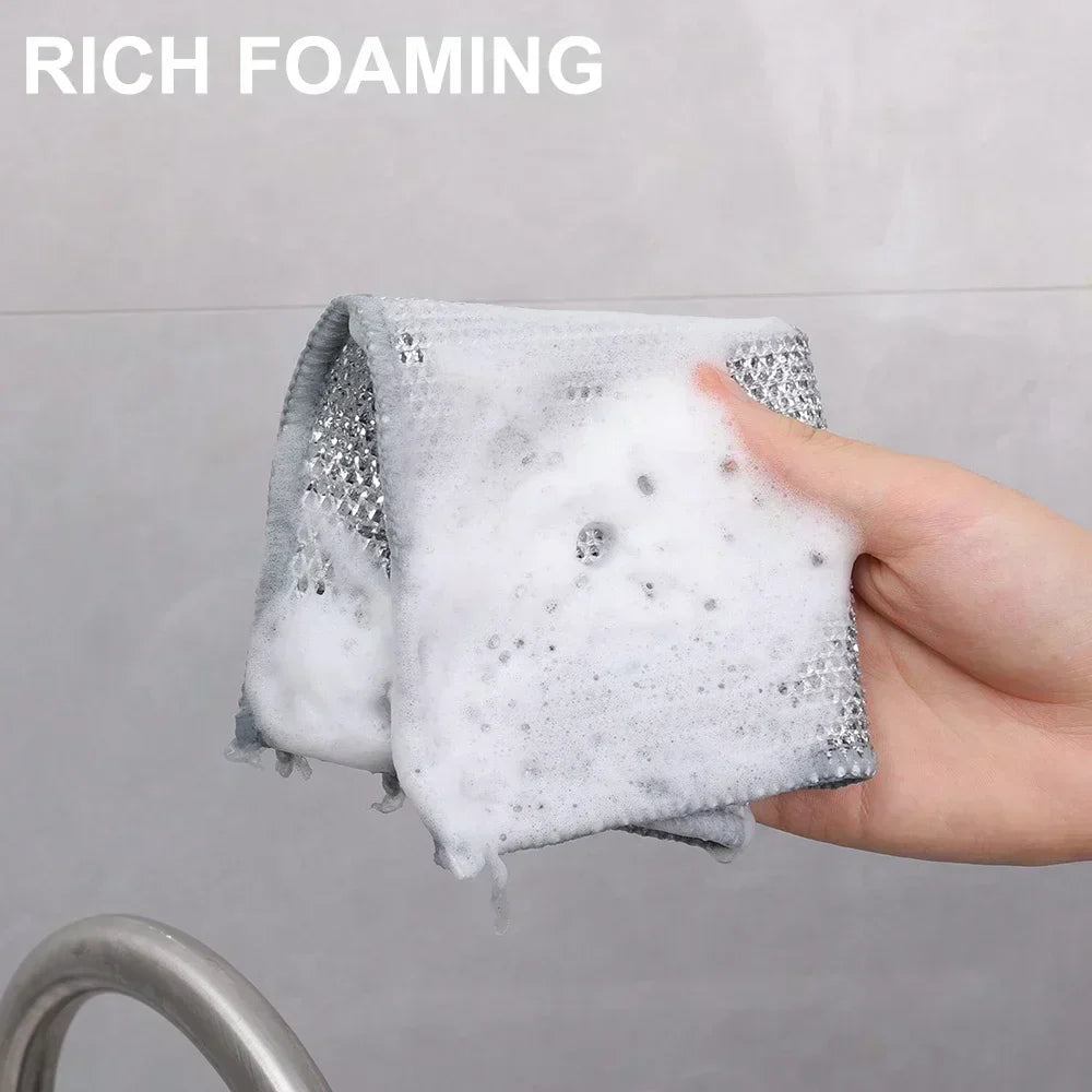 Rynx | Non-Stick Iron Wipe Double Layer Wire Cleaning Cloth