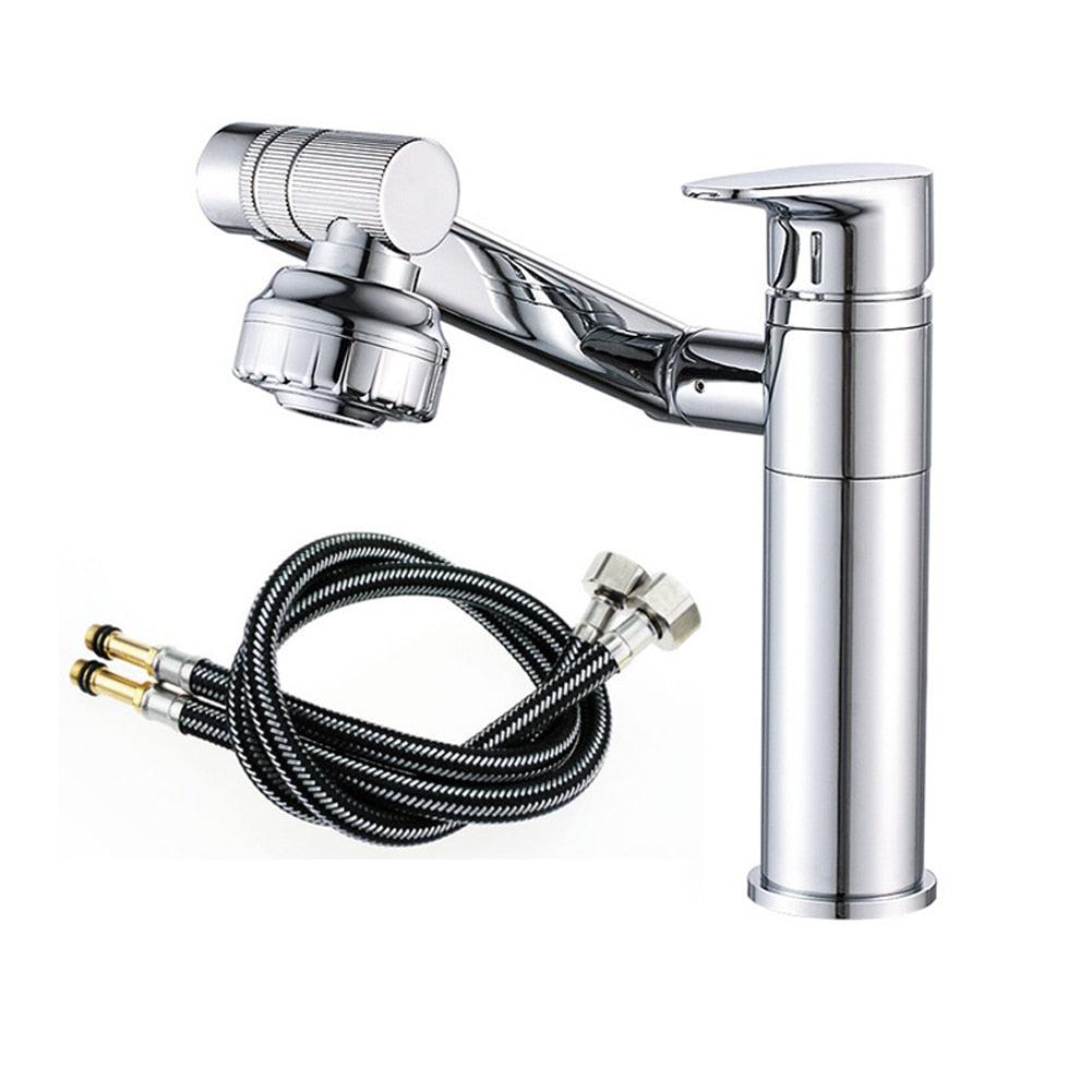 RYNX | 1080° Rotating Luxury Kitchen and Bathroom Faucet Silver