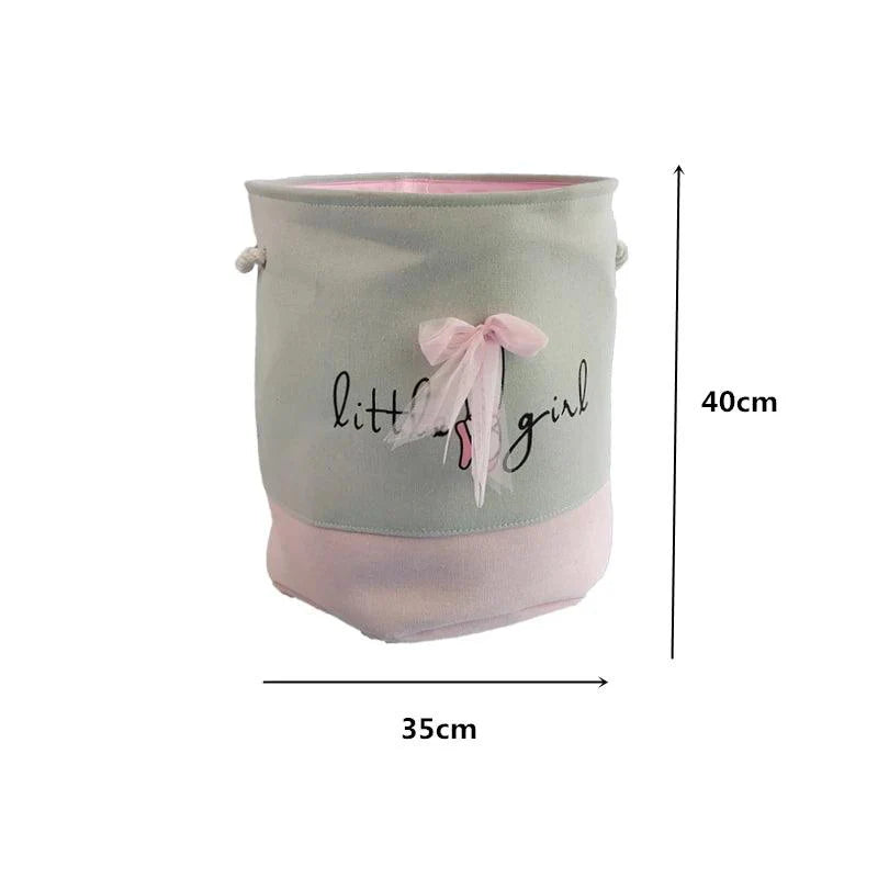 Rynx | Stylish collapsible storage basket made of canvas for children