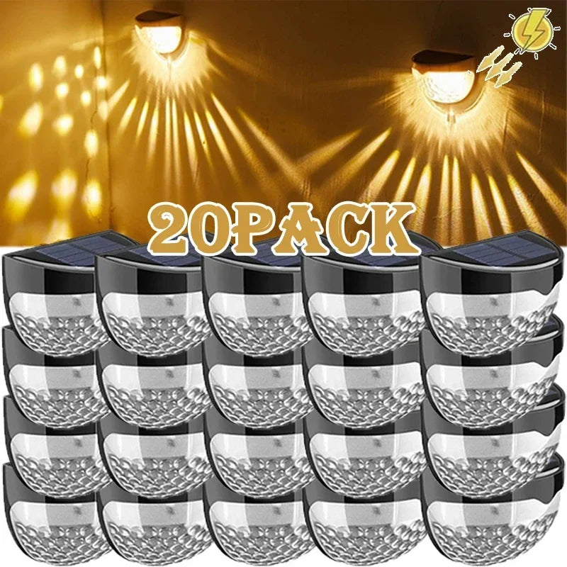 Rynx | Outdoor Waterproof Solar LED Patio Wall Lamp