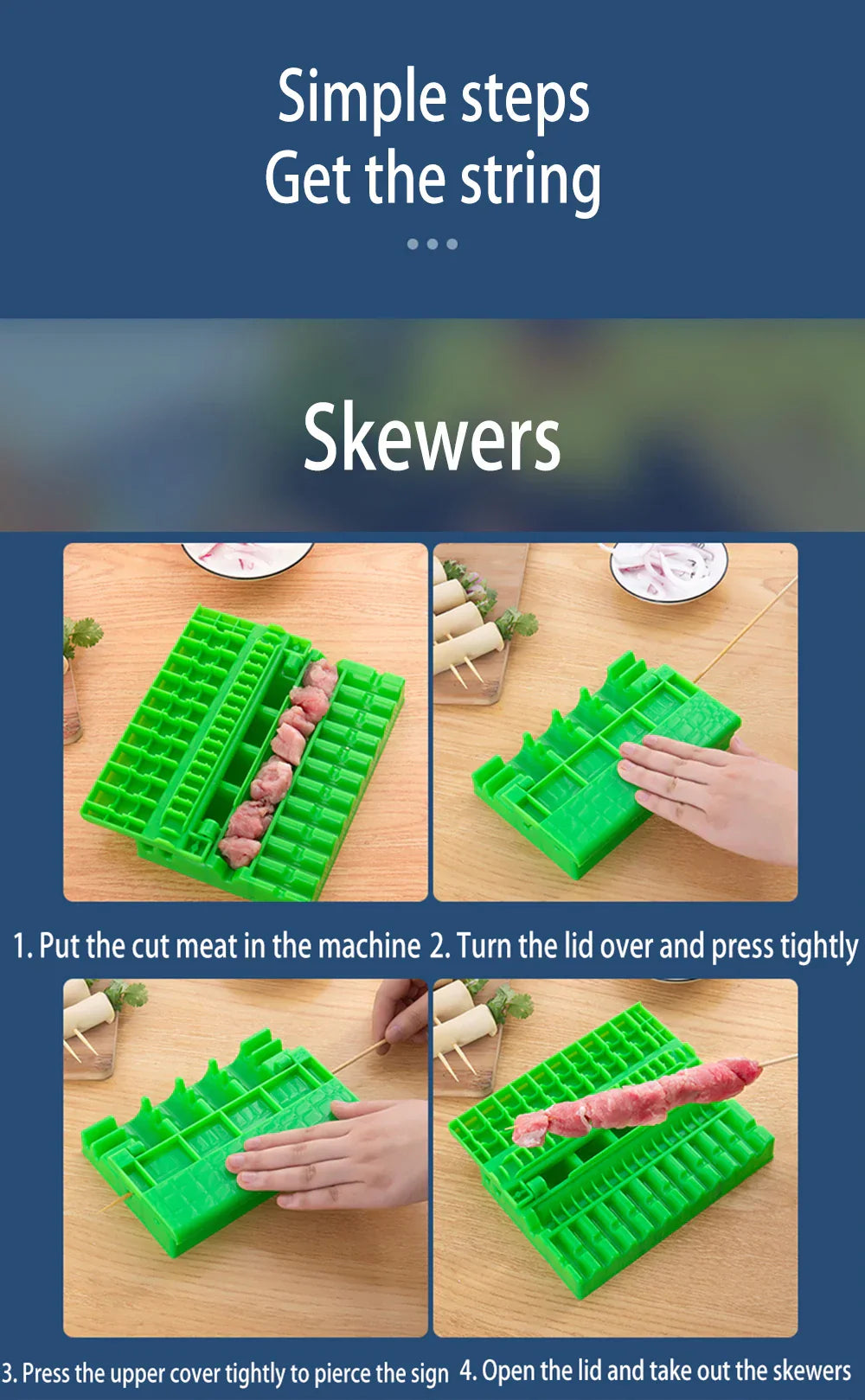 Rynx | All-in-One BBQ Meat Veggie Maker Kit