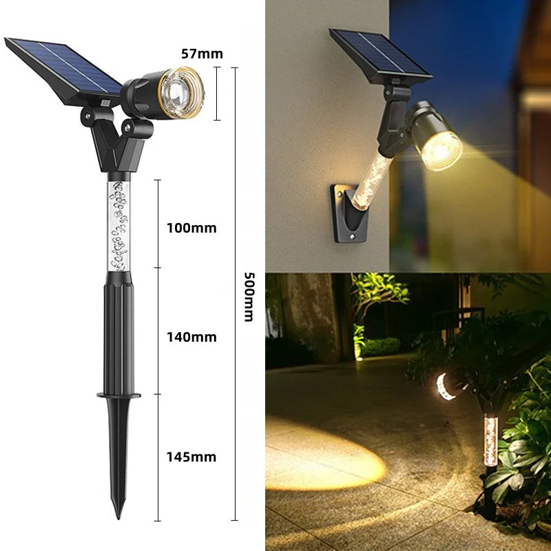 Rynx | Solar LED Garden Home Outdoor Pathway Spotlights