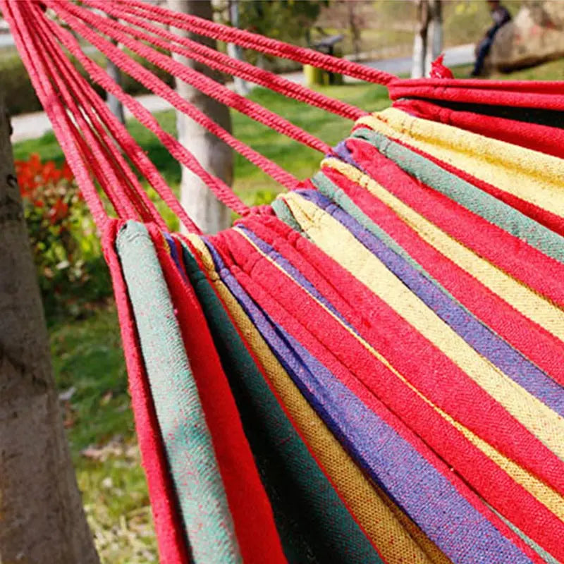 Rynx | Single Wide Thick Canvas Hammock Outdoor Camping