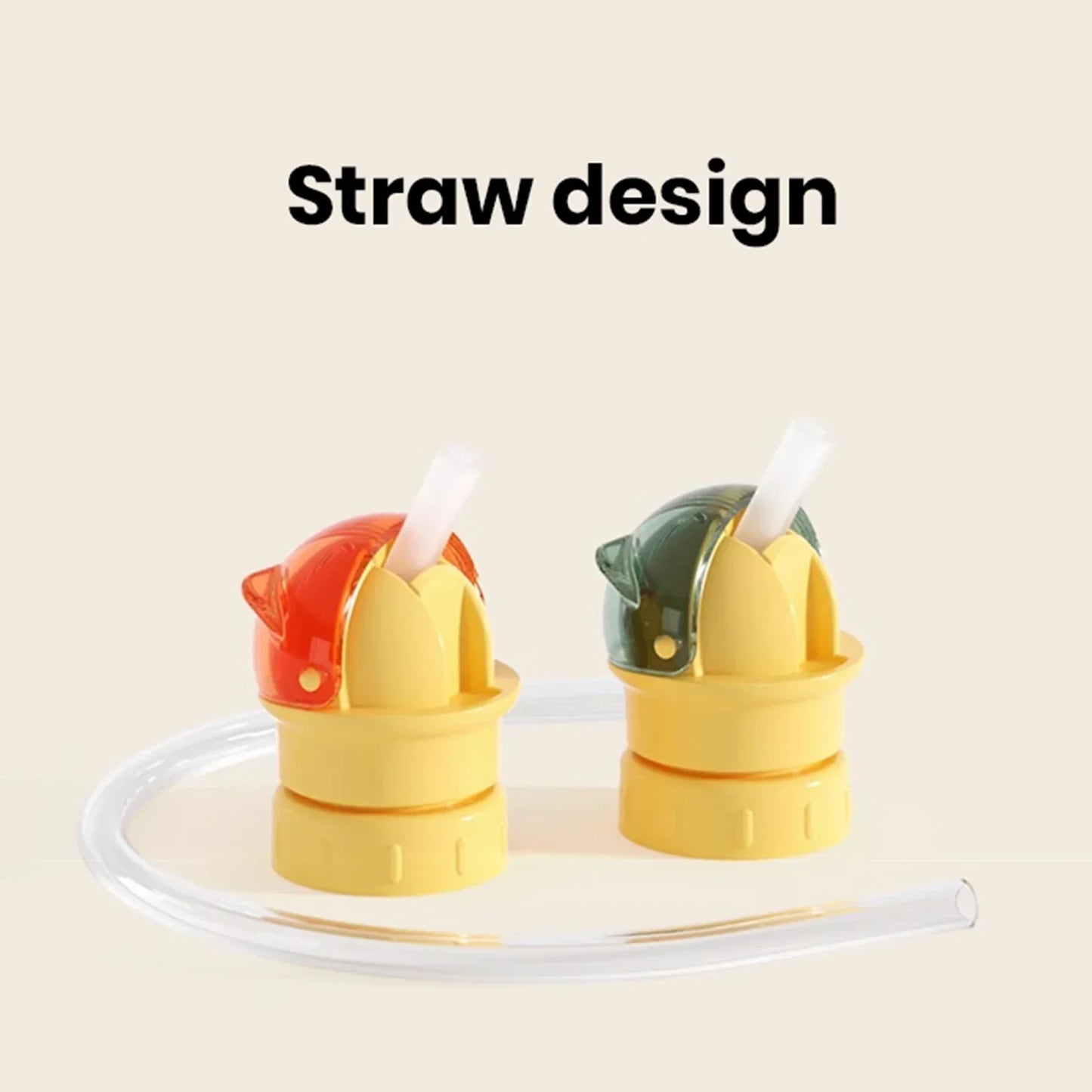 Rynx | Colorful Twist-Open Built-in Straw Water Bottle