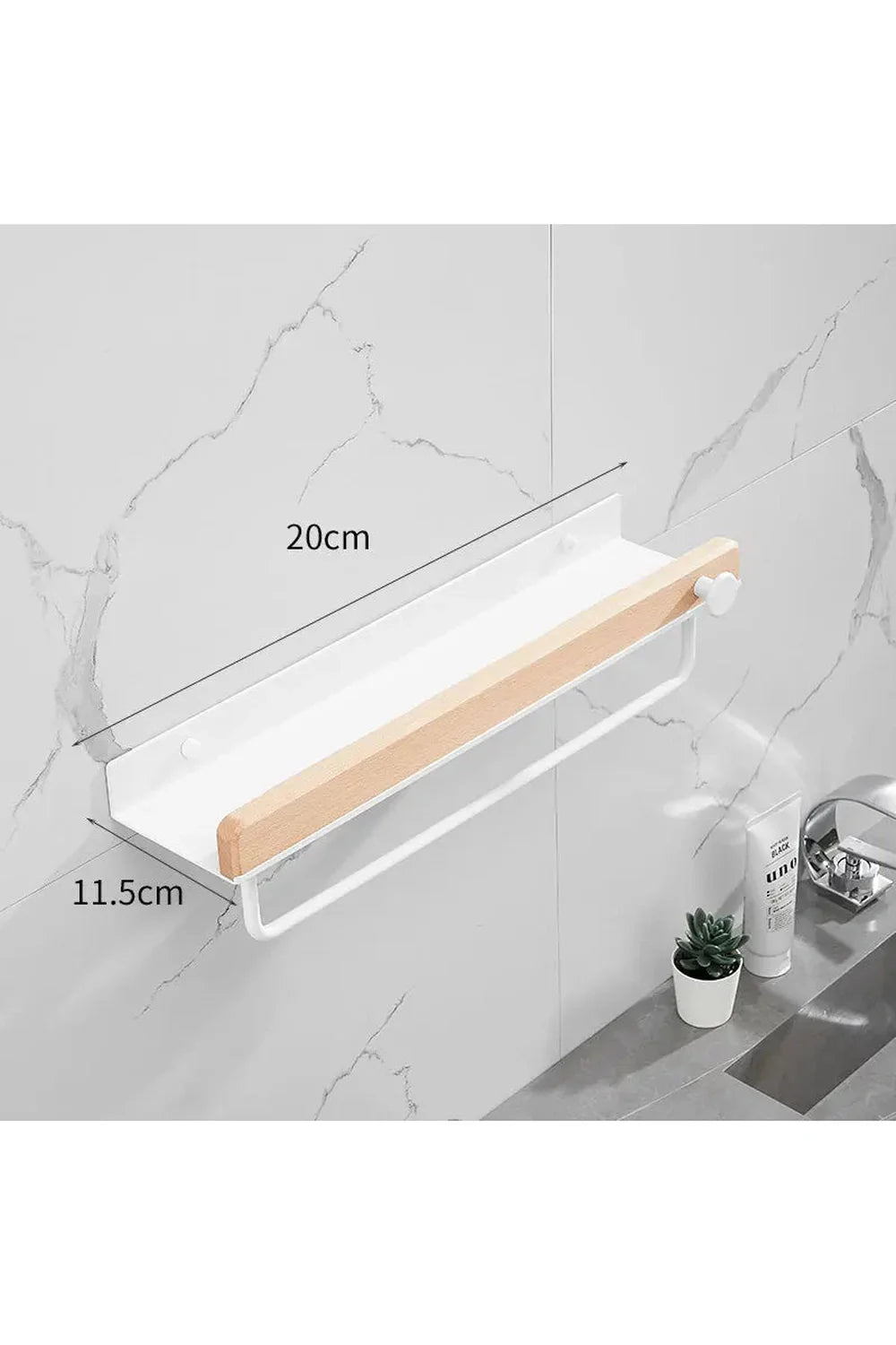 Rynx | Wood Accent Wall Shelf