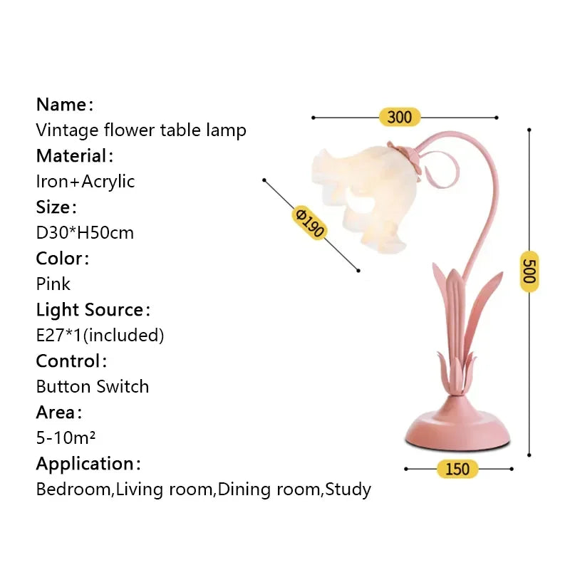 Rynx | Blossom Glow Lily Table Lamp