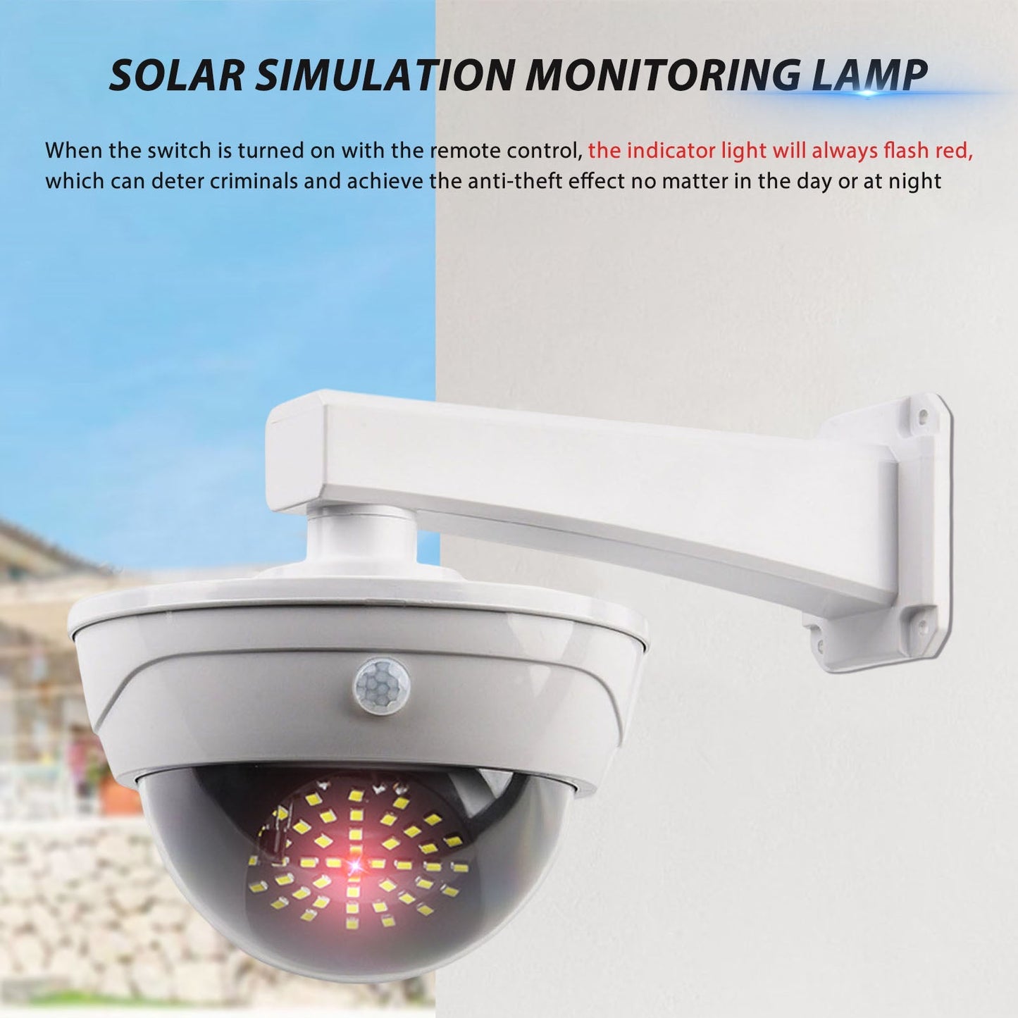 Rynx | Outdoor Waterproof Solar Dummy Security Camera