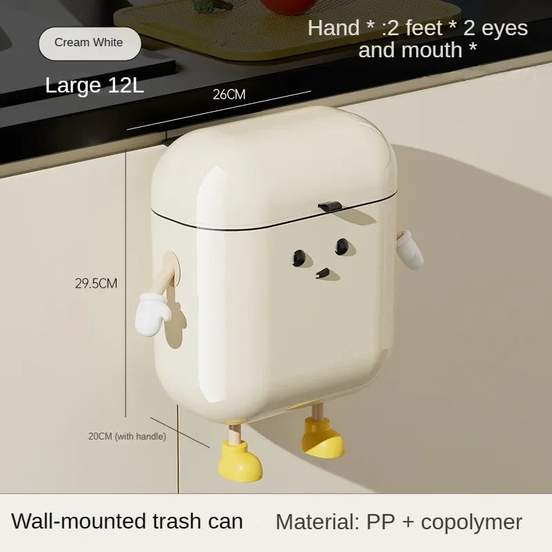 Rynx | Surprised Face Hanging Trash Can