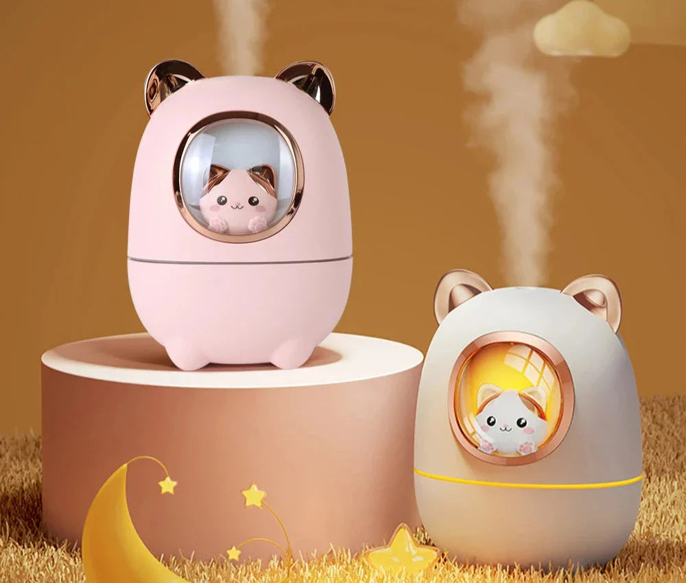 Rynx | Kitty night light humidifier