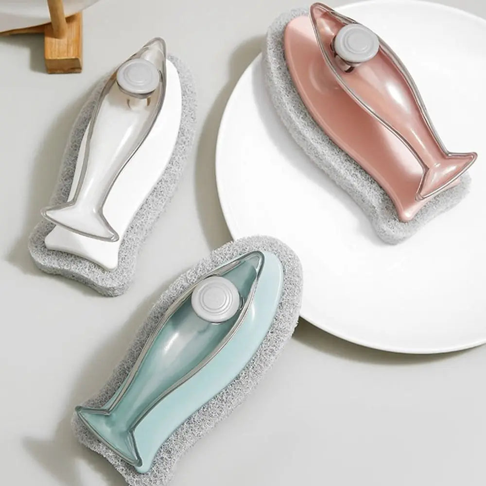 Rynx | Soap Dispenser Dolphin-Shaped Kitchen Brush
