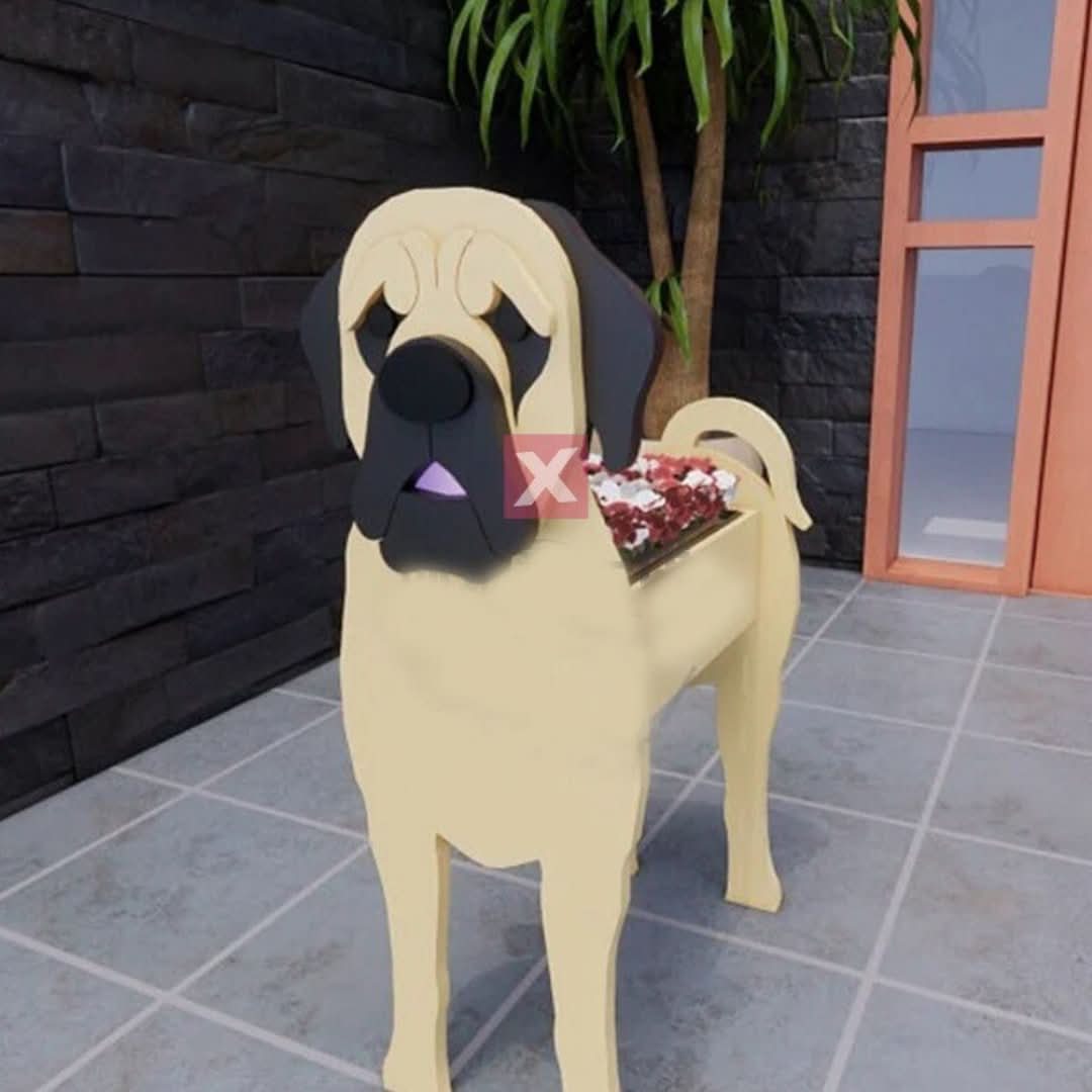 Rynx | Pupcycled - Puppy Plant Holder