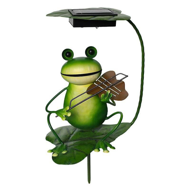 Rynx | GardenFrog Solar-Powered Decorative Light – Playful Outdoor Floor Lamp