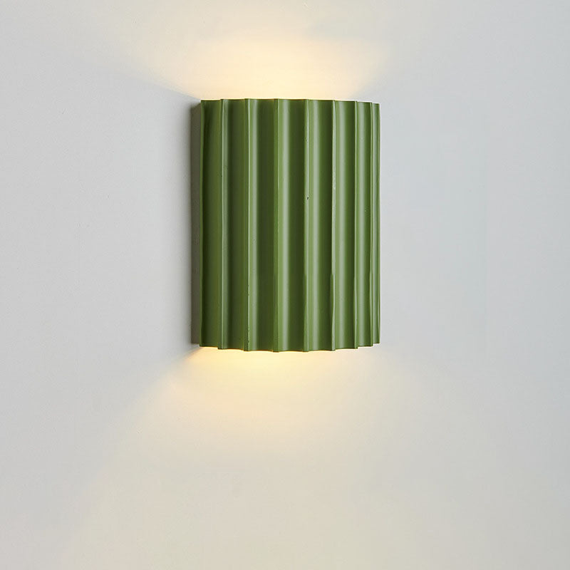 Rynx | Contemporary Nordic Resin Tiles 2-Light Wall Light for Bedroom