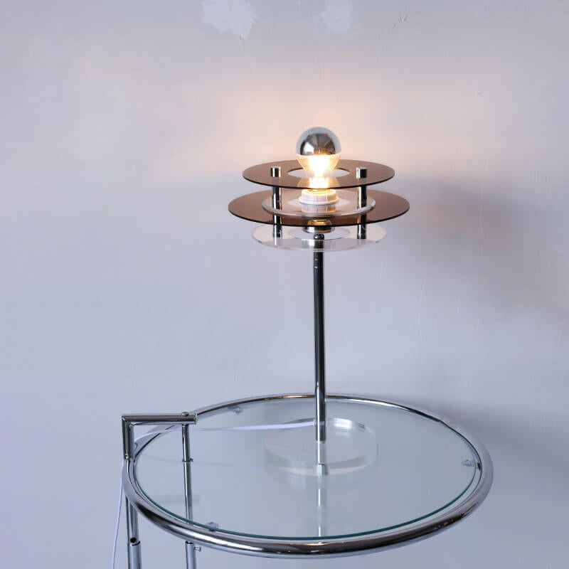 Rynx | AstroVibe Modern Acrylic Table Lamp | Space-Saucer Design | Unique | Mood Light | Home Decor