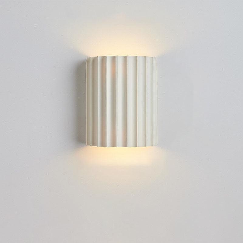 Rynx | Contemporary Nordic Resin Tiles 2-Light Wall Light for Bedroom