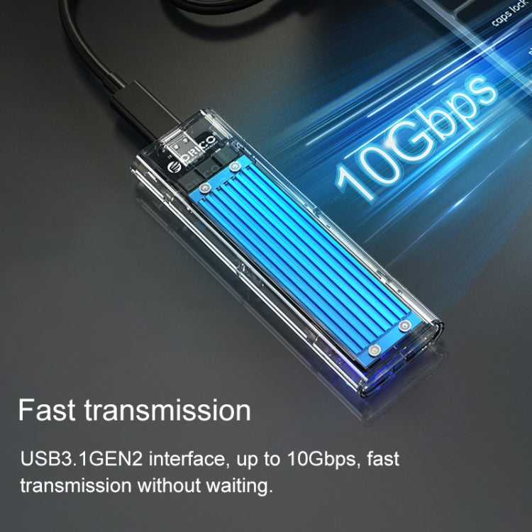 Rynx | ORICO TCM2M-C3 M.2 SSD Dual Protocol Hard Drive Enclosure
