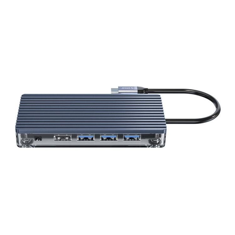 Rynx | ORICO WB-11P 10 in 1 Type-C Transparent HUB