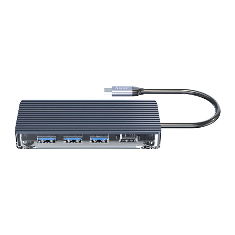 Rynx | ORICO 6 in 1 Type-C Transparent HUB