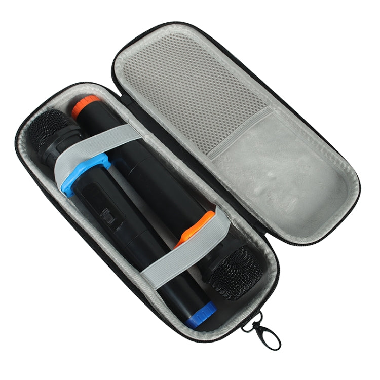 RYNX | For JBL PartyBox Encore Essential Shockproof Portable Storage Bag with Microphone Bag(Black + Orange)
