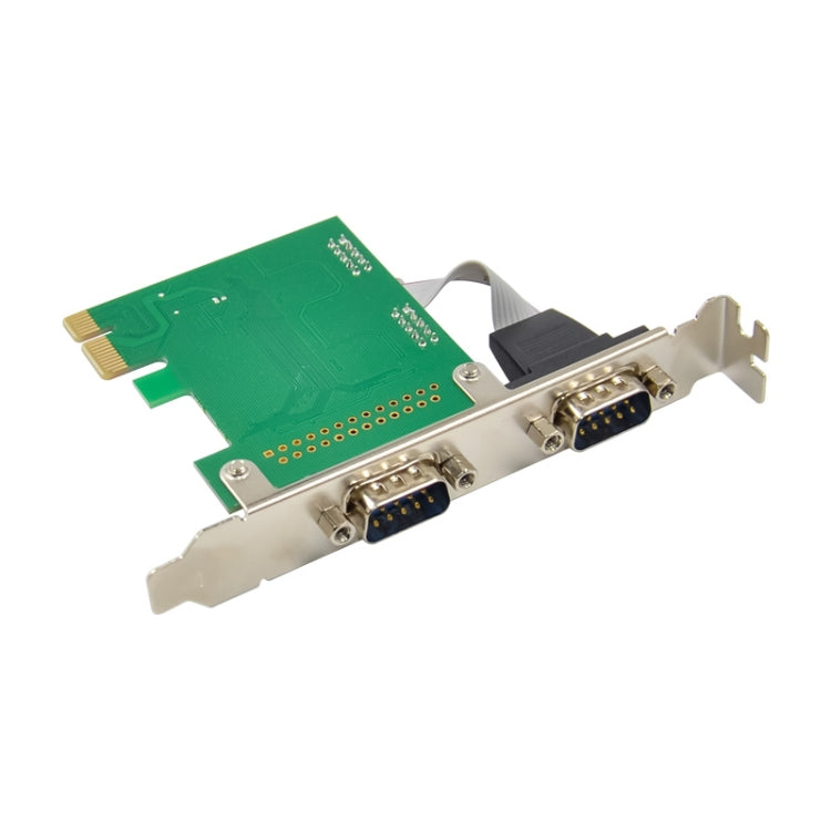 Rynx | ST316 2 Ports RS232 to PCIE Converter Card AX99100 Chipset