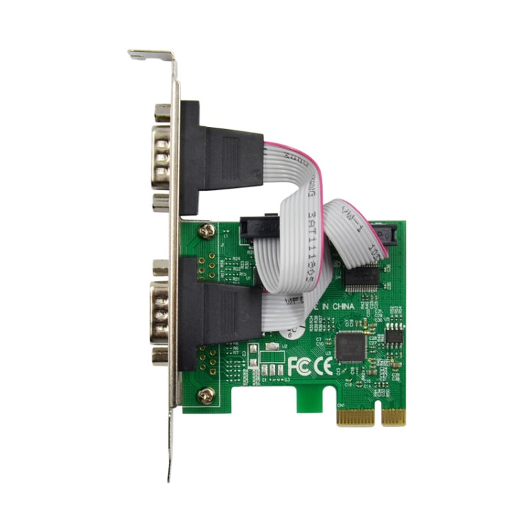Rynx | ST316 2 Ports RS232 to PCIE Converter Card AX99100 Chipset