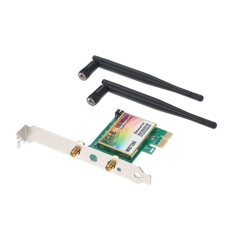 Rynx | WIE7265 Dual Band 802.11ac 1167Mbps PCI-e WiFi Adapter + Bluetooth 4.2 WLAN Network Card