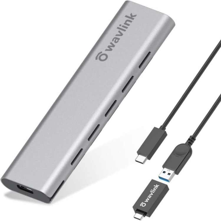 Rynx | Wavlink ST338C M.2 NVMe SSD PCIE UASP M key NGFF SATA USB-C SDD hard drive enclosure adapter