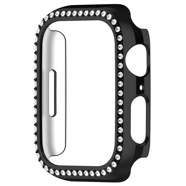 Rynx | For Apple Watch Series 8 45mm Diamond Hollow PC Watch Case (Black)