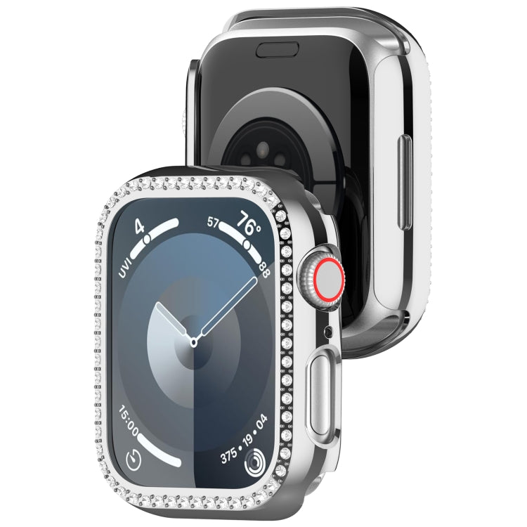 Rynx | For Apple Watch Series 4 40mm Diamond Hollow PC Watch Case (Silver)