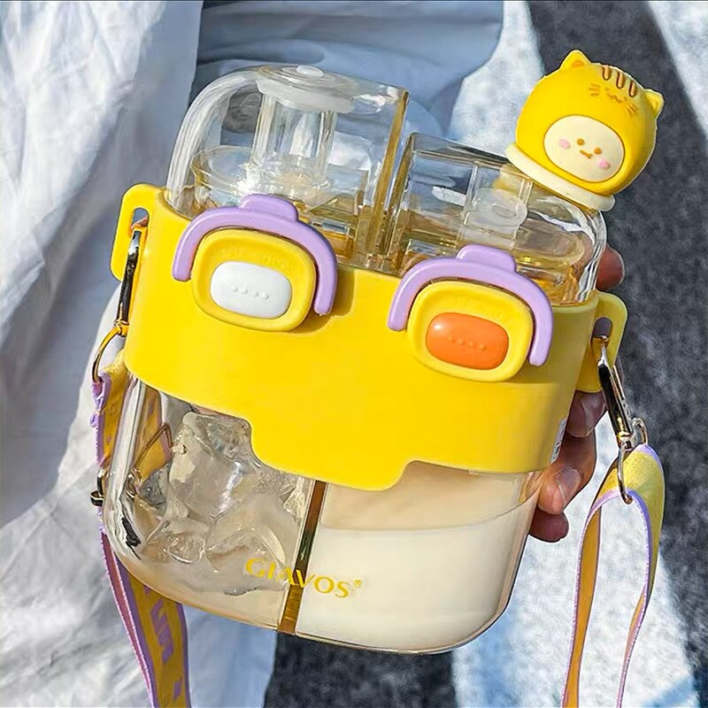 Rynx | Double-Bin Drink More Kids Water Bottle