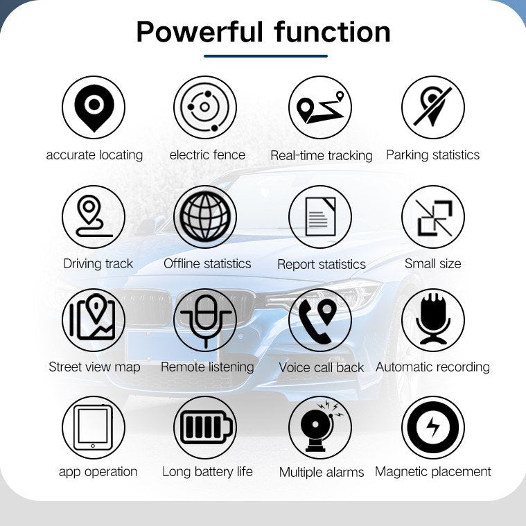 Rynx | Tracker Strong magnetic car vehicle tracking anti-loss