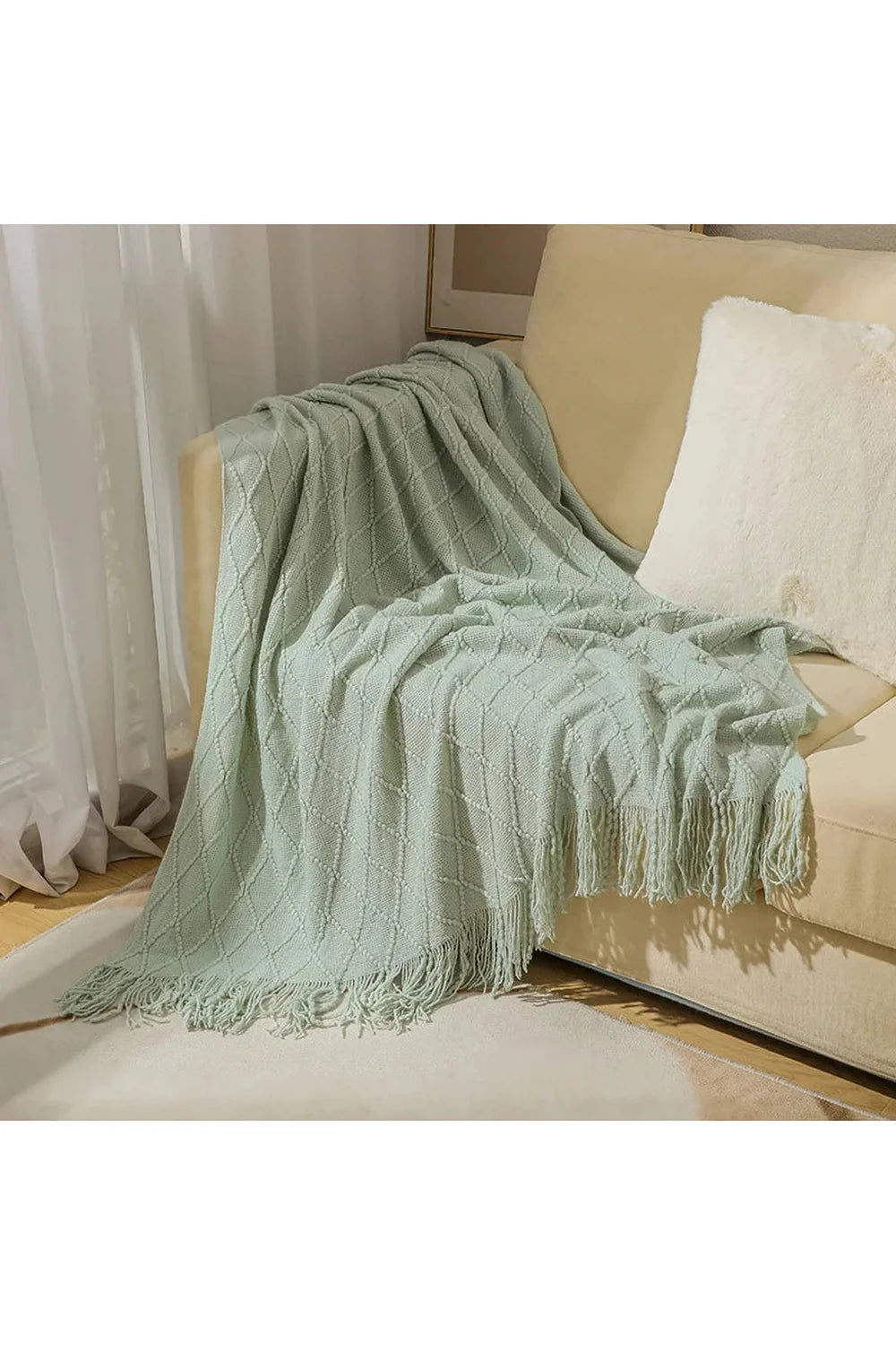 Rynx | dune textured throw blanket