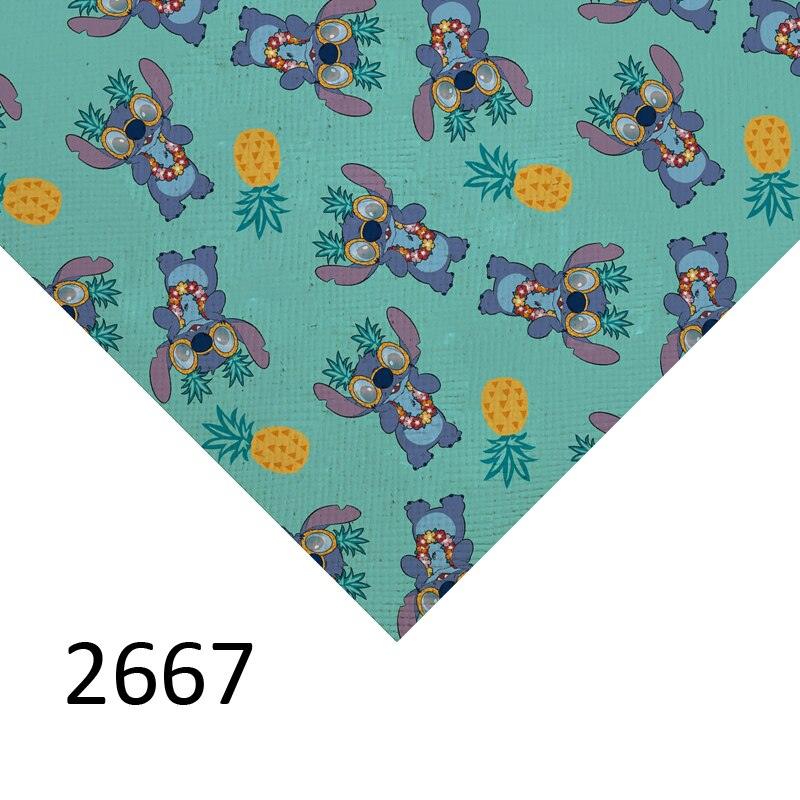 Rynx | Lilo and Stitch Cartoon Vinyl Faux Leather Craft Sheet: Ignite Your Imagination