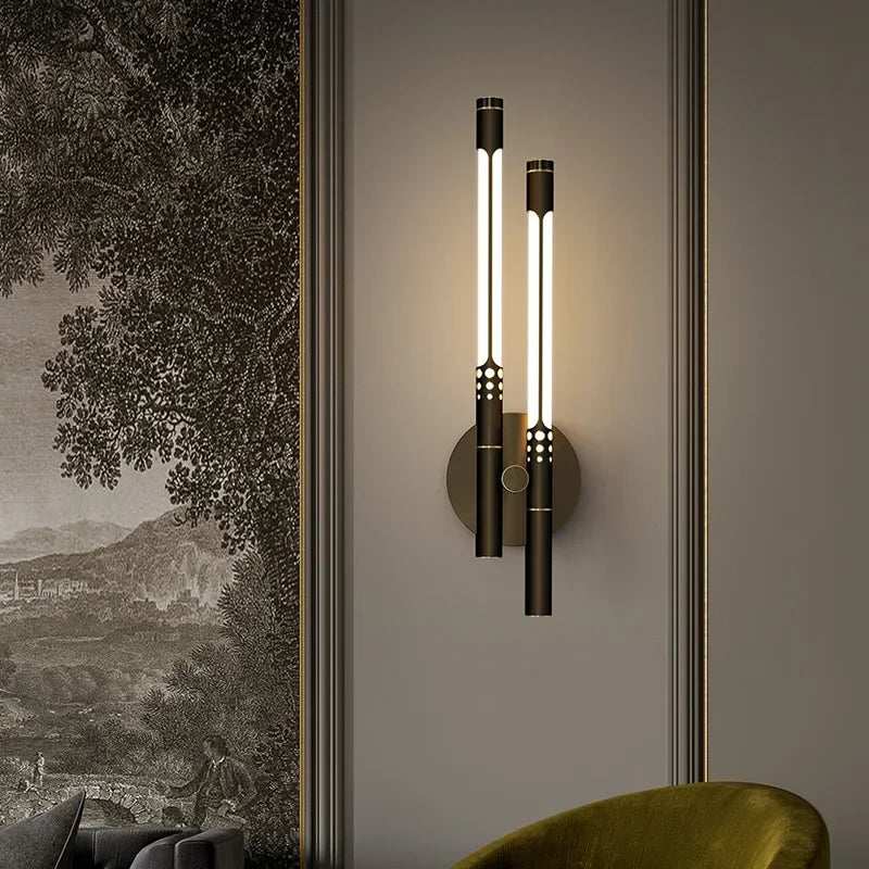 Rynx | ModernLux - LED Wall Lamp Luxe Indoor Lighting Sconces for Living Room and Bedroom