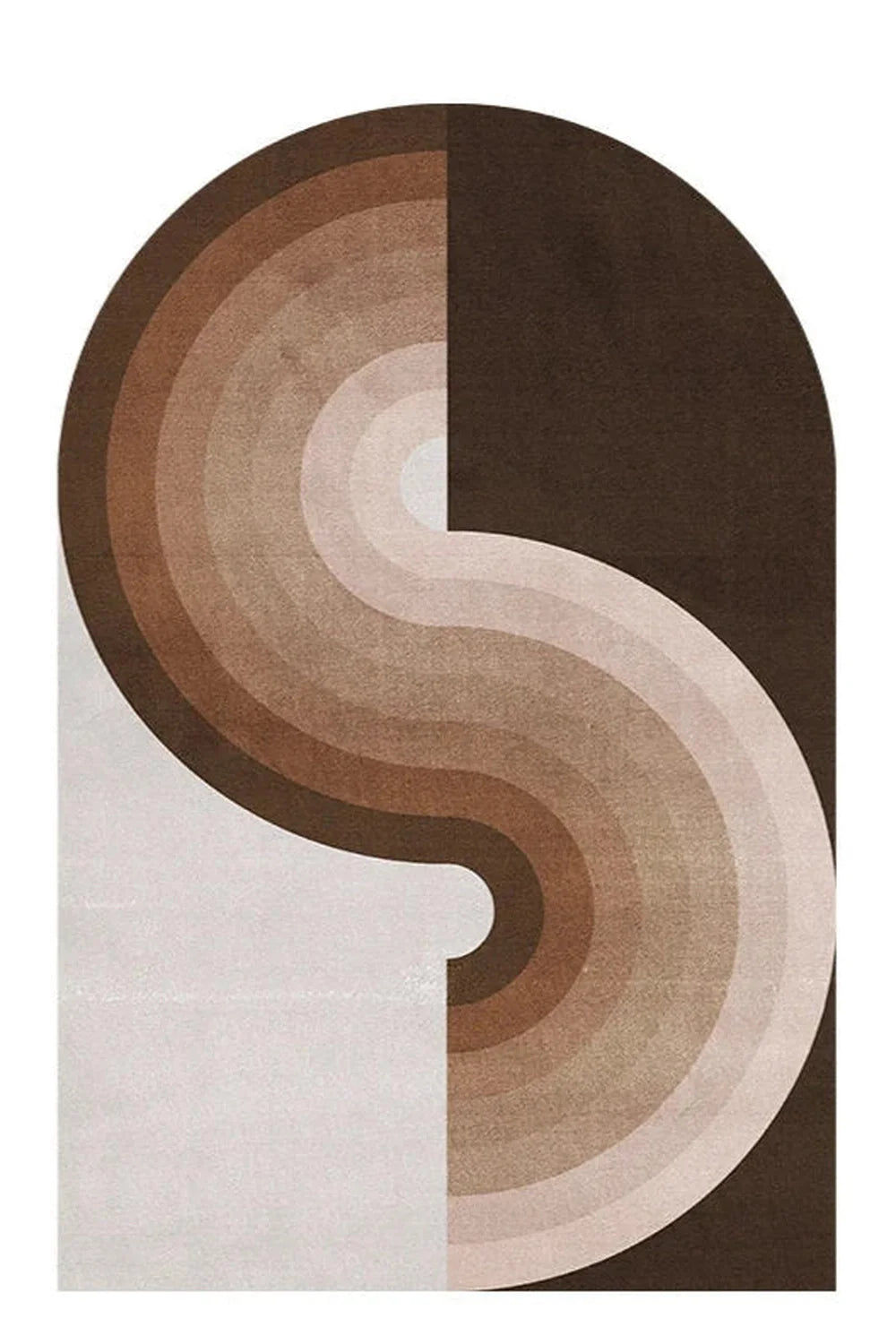 Rynx | Waves geometric rug