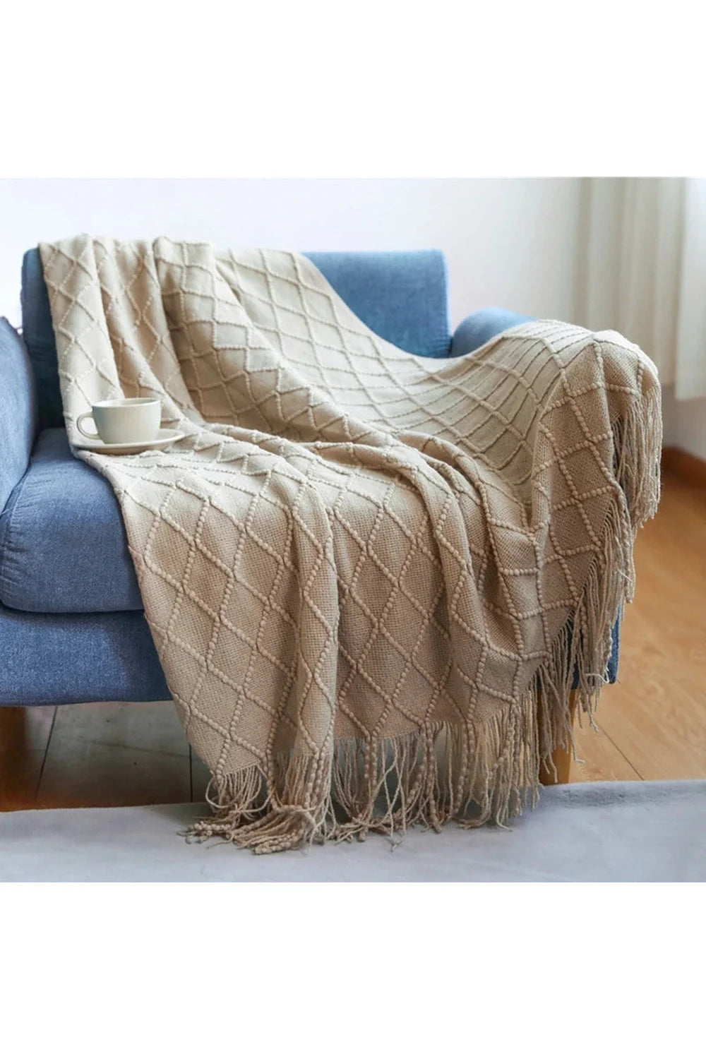 Rynx | dune textured throw blanket