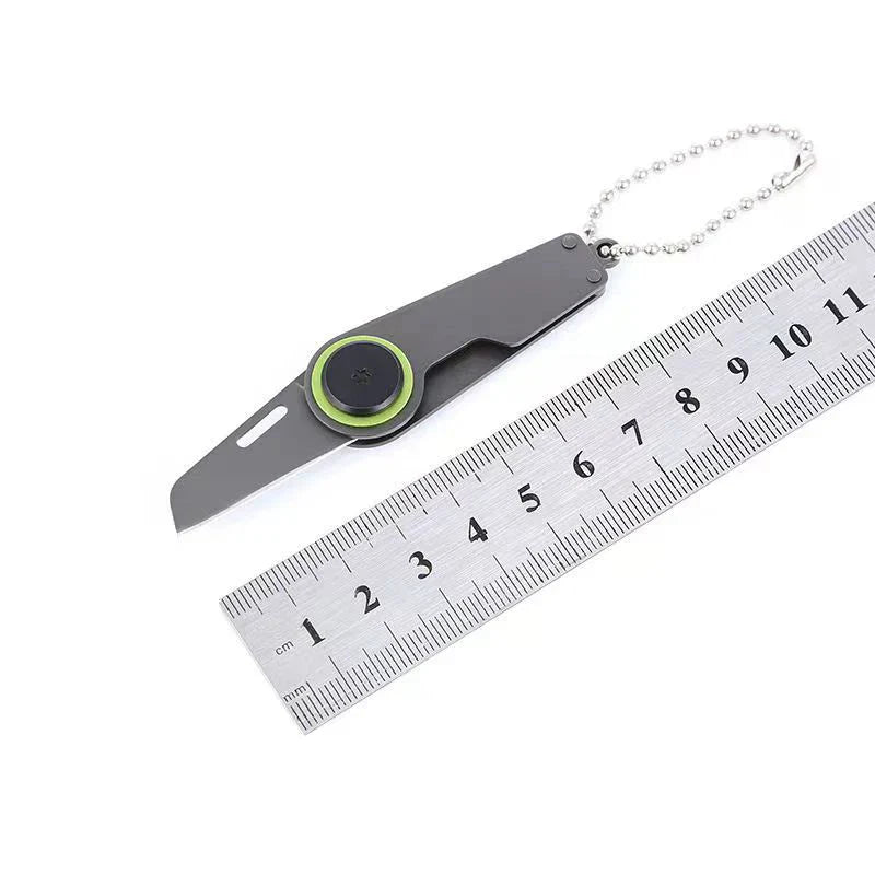 Rynx | NEW Vintage Mini Utility Knife - Zipper EDC Gadget for Unpacking Boxes, Keychain Pendant Pocket Knife, Outdoor Survival Tool