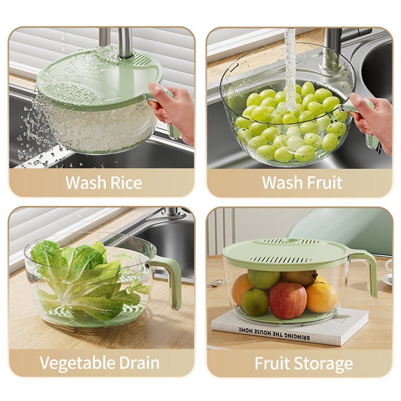 Rynx | Easy Rice Washer Filter Strainer Basket