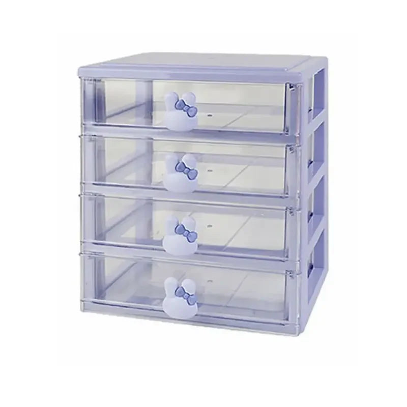 Rynx | Desk Storage Box Organizer Student Drawer Box Pen Holder Cute Office Kids Hair Accessories Stationery Rack Organizer Box